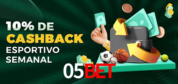 10% de bônus de cashback na 05bet